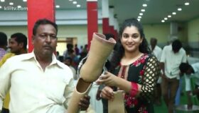 100 prosthetic legs to India